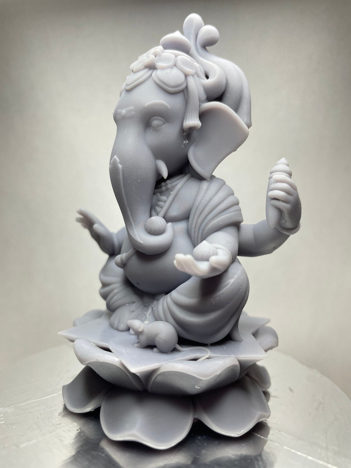 Resin Print Ganesh Statue Lord Ganesha Statue Ganesha Etsy