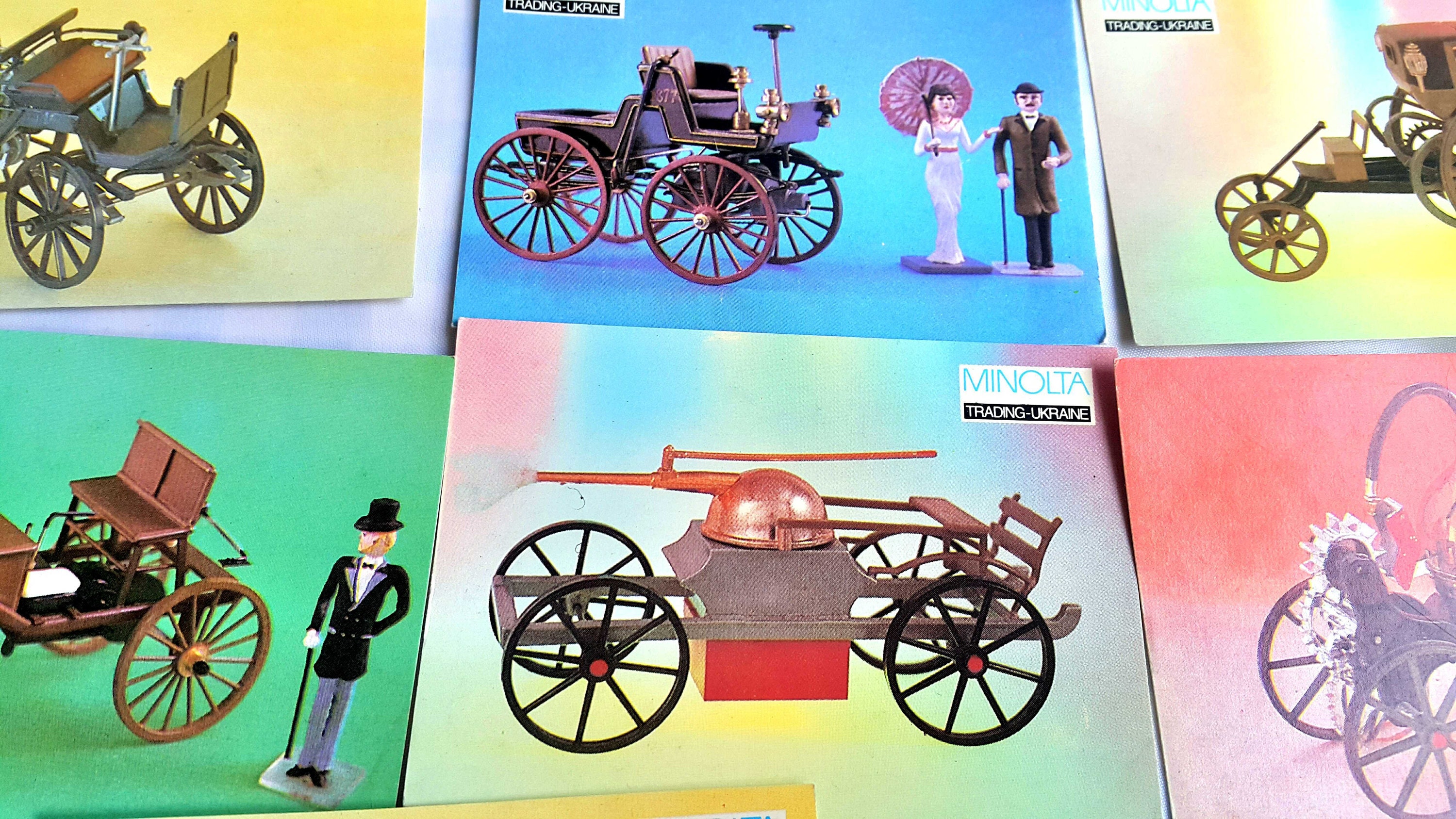 15 Old Car Calendars Set 15 pcs. and Cover History Rare Cars Etsy