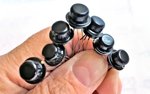 7 NOS Germanium Transistors P416 P-n-p HF Soviet Set 7 Pcs, Radio