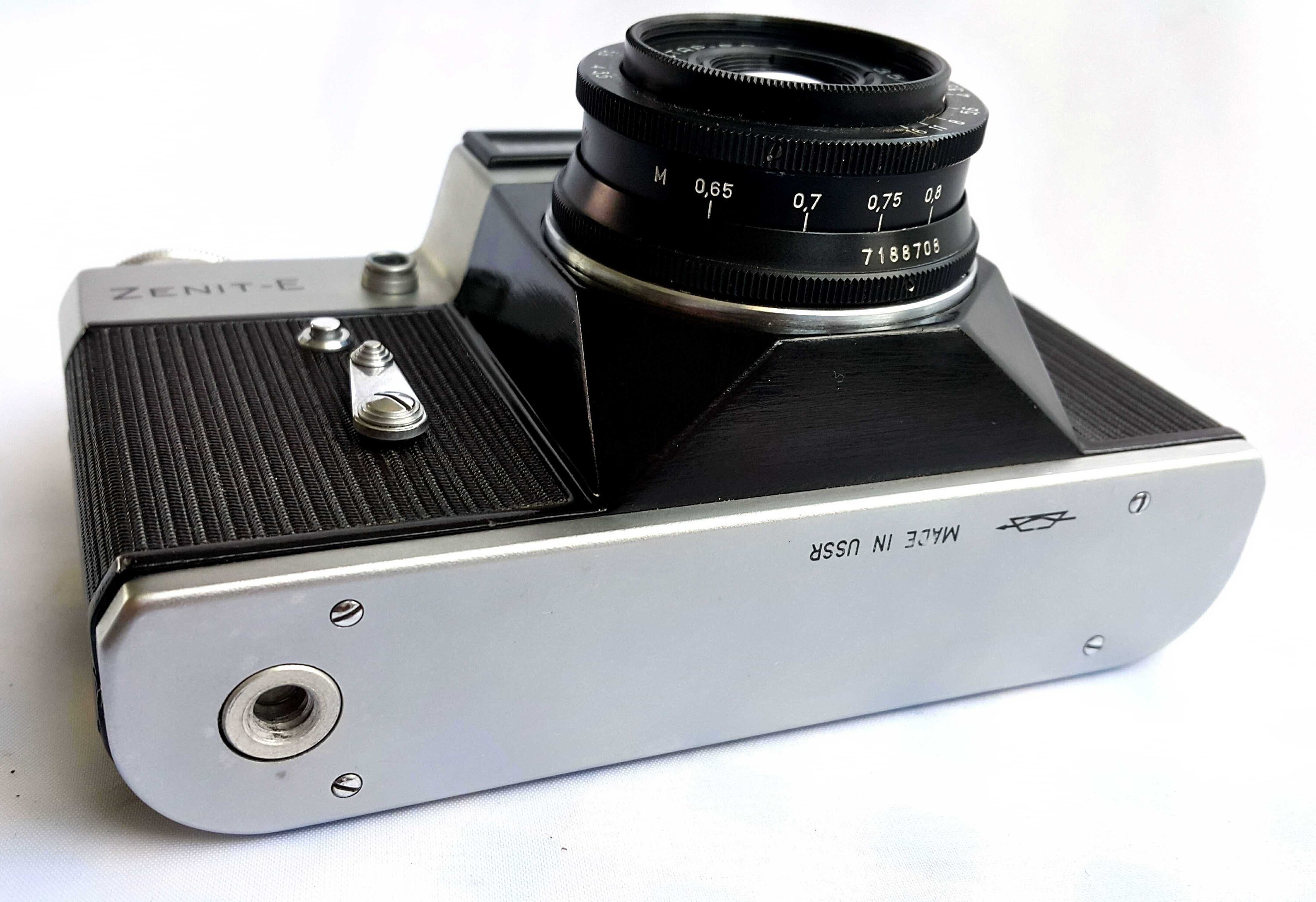 Soviet SLR Camera ZenitE 35mm film slr USSR Vintage