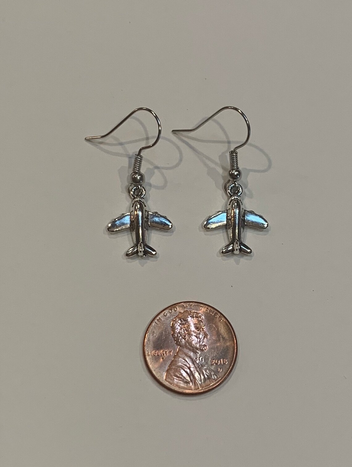 Airplane earrings Etsy