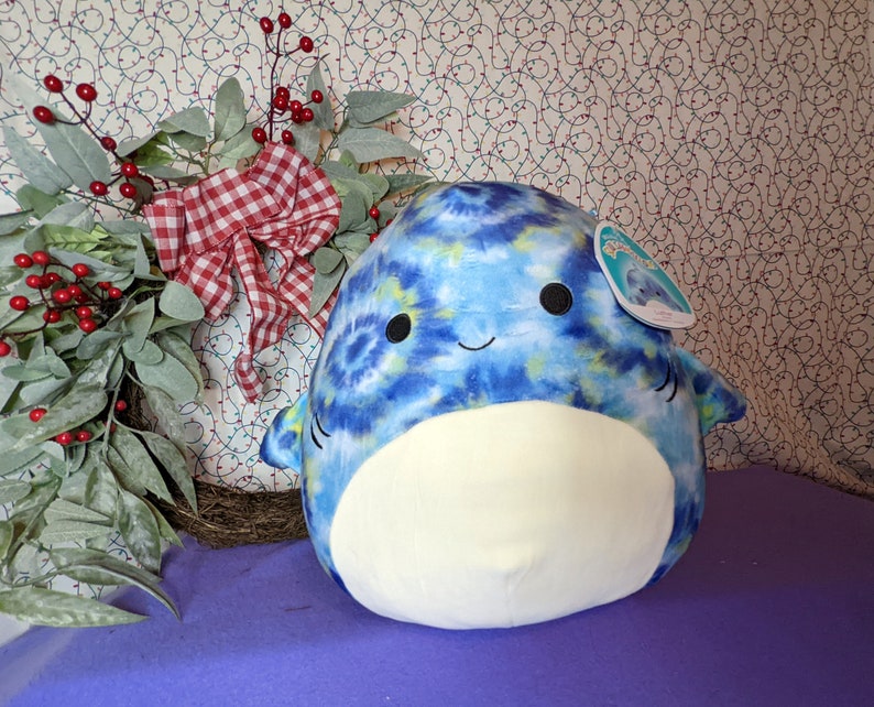 12 Blue Shark Squishmallow Etsy