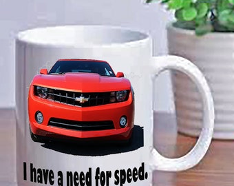 11 oz custom Definition of Camaro Muscle Car Ceramic Gift Mug Cup