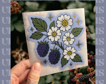 Wild Blackberries Vinyl Decal