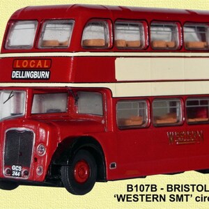 Bristol Lodekka LD6G United Counties Model Bus Aylesbury 1/76 British Bus