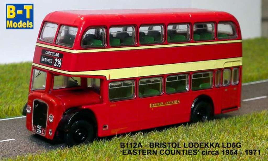 Bristol Lodekka LD6G United Counties Model Bus Aylesbury 1/76 British Bus