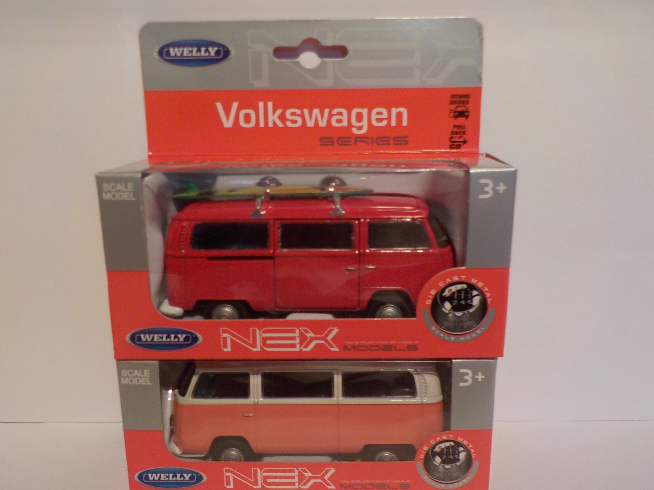 2 x Diecast Volkswagen Vans / Campers Models Childrens Metal Etsy