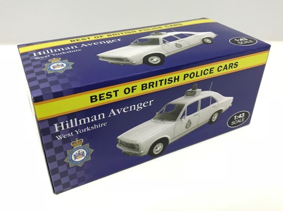 Hillman Avenger Police Polizia UK 1:43 Atlas modello di auto 
