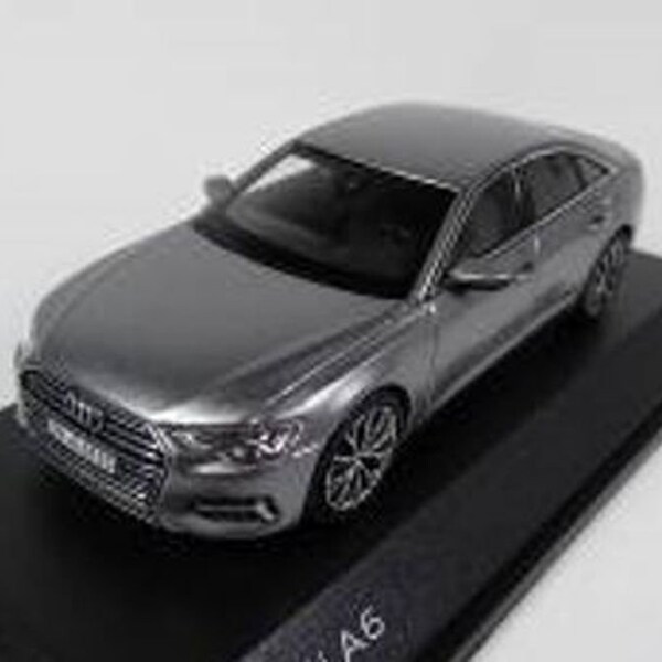 Audi A6 Taifun Grau (iScale). 1:43, SCALE, Diecast, Modellauto. Geschenk, Geschenk, Geschenk lassen, Sammlerstück