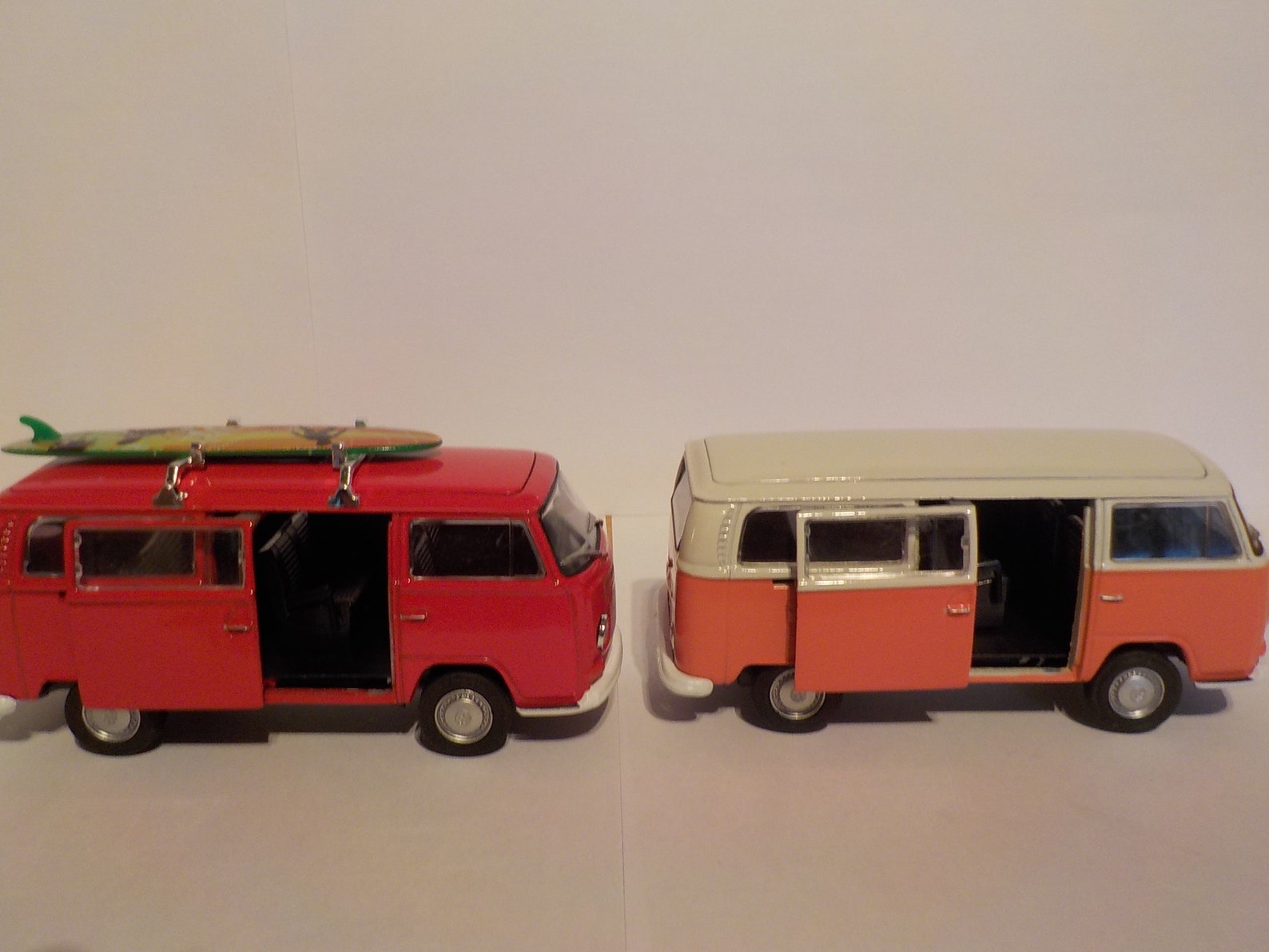 2 x Diecast Volkswagen Vans / Campers Models Childrens Metal Etsy