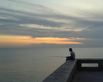 Pesca al atardecer en los Cayos de Florida