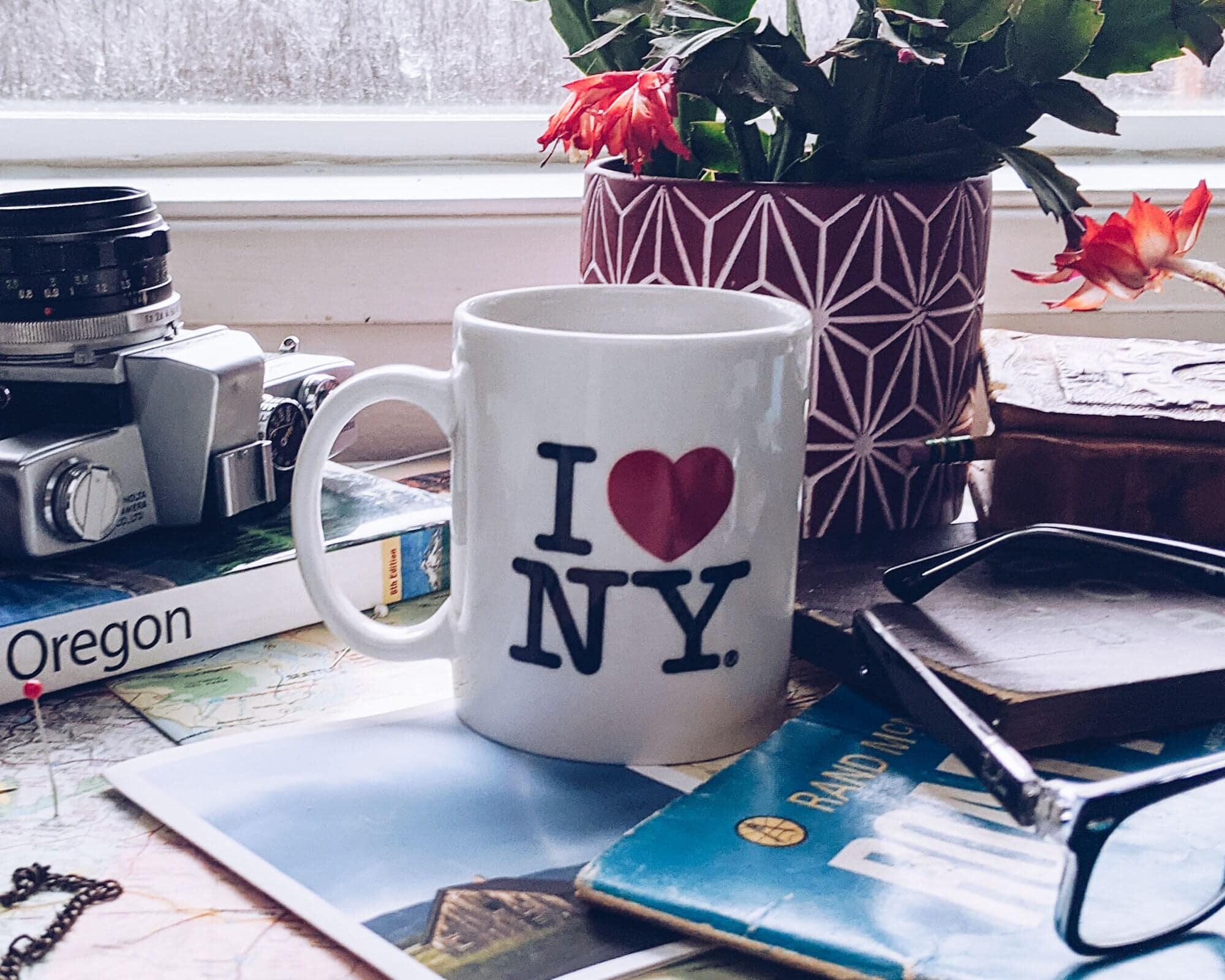 I Love New York Ceramic Coffee Cup Vtg 90s New York Mug New Etsy