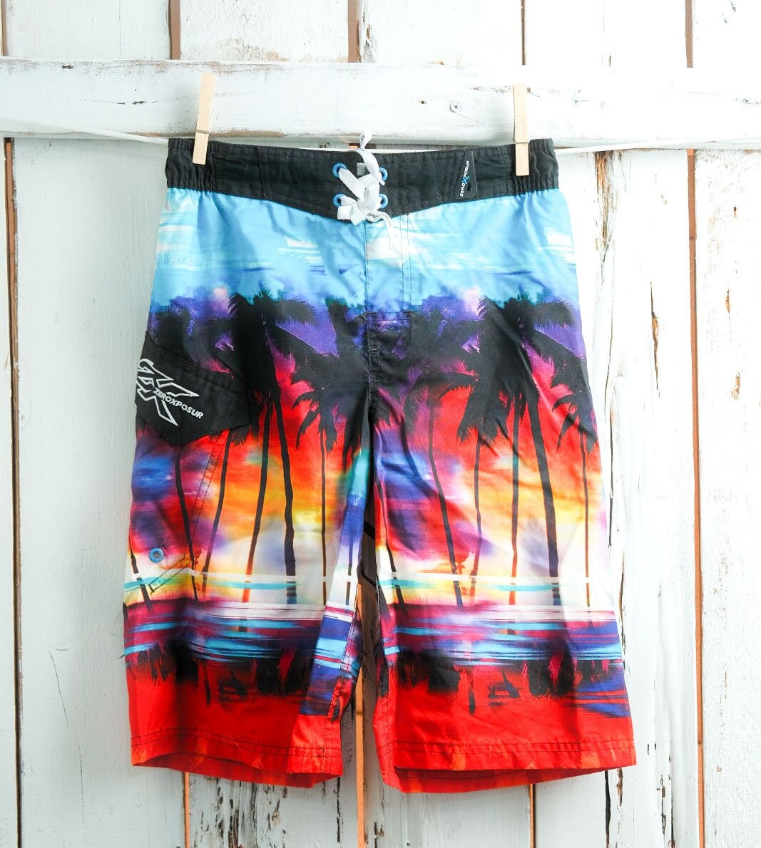 Vintage 90s Board Shorts Boys Zero 
