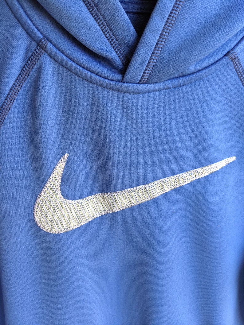 Vintage Nike Swoosh Hoodie Big Logo 90s Pullover Sportswear | Etsy