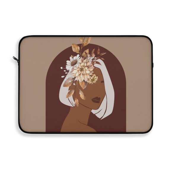 Black Girl Magic Laptop Sleeve Black Women Laptop Cover Art Etsy