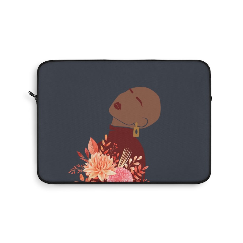 Black Girl Magic Laptop Sleeve Black Women Laptop Cover Art Etsy