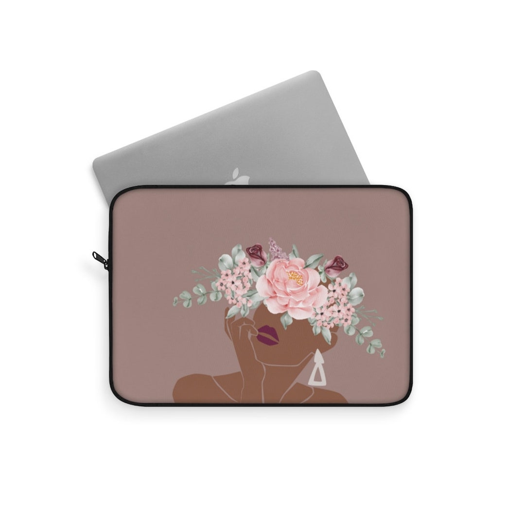 Black Girl Magic Laptop Sleeve, Black Women, Laptop Cover Art, Black