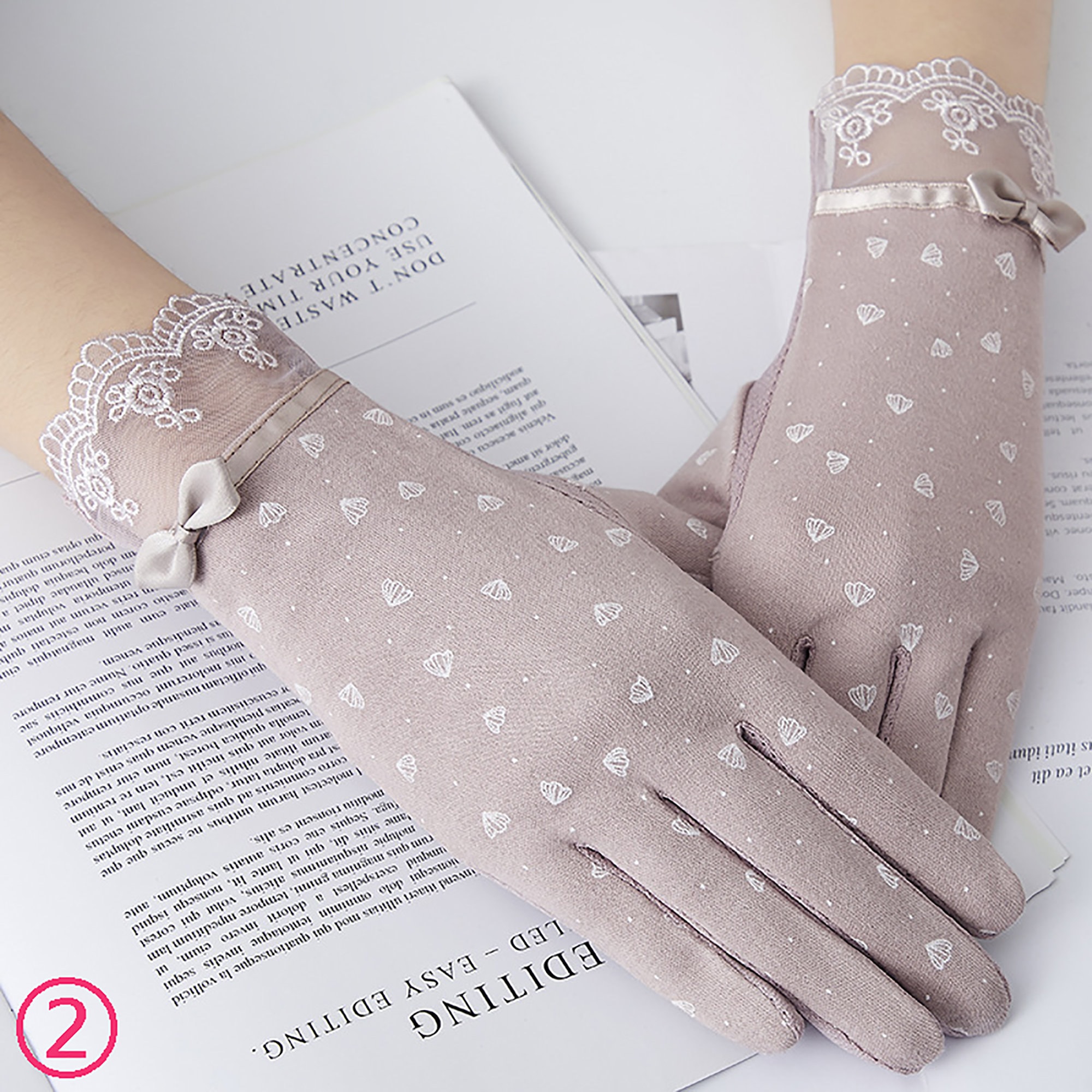 Summer Gloves Women's Lace Sunscreen Driving Gloves Etsy