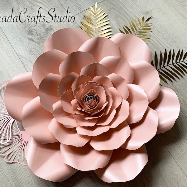 Giant Paper Flower Template SVG 82