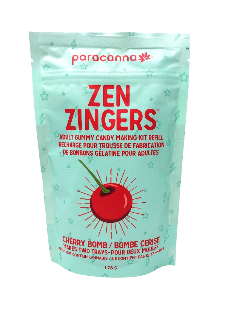 Zen Zingers Gummy Weed Edible Kit Refill Etsy
