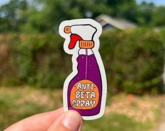 Anti-Beta Spray Sticker | Rock Climbing Stickers | Beta Spray | Rock Climbing | Bouldering