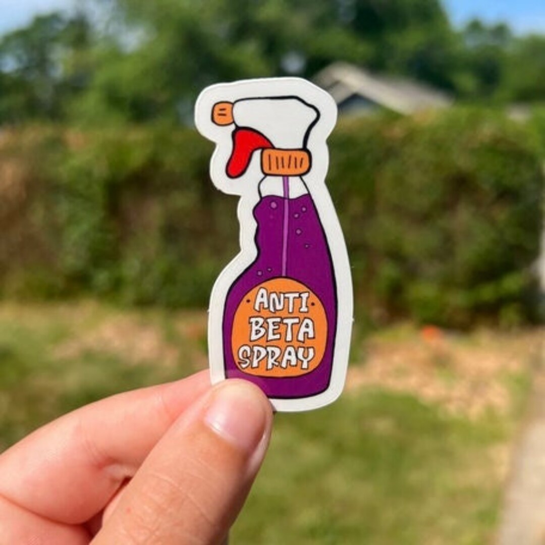 Antibeta Spray Sticker Rock Climbing Stickers Beta Spray Rock Climbing