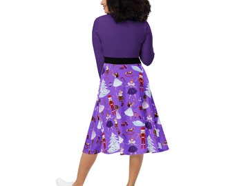 open lace back dress Nutcracker Twirl Dress – Just For Littles®️ main image 1