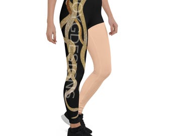 Nuevas mallas de serpiente dorada de estrella del pop, cobra, atuendo de concierto, disfraz (NO brillo real ni lentejuelas, el diseño es solo impresión)