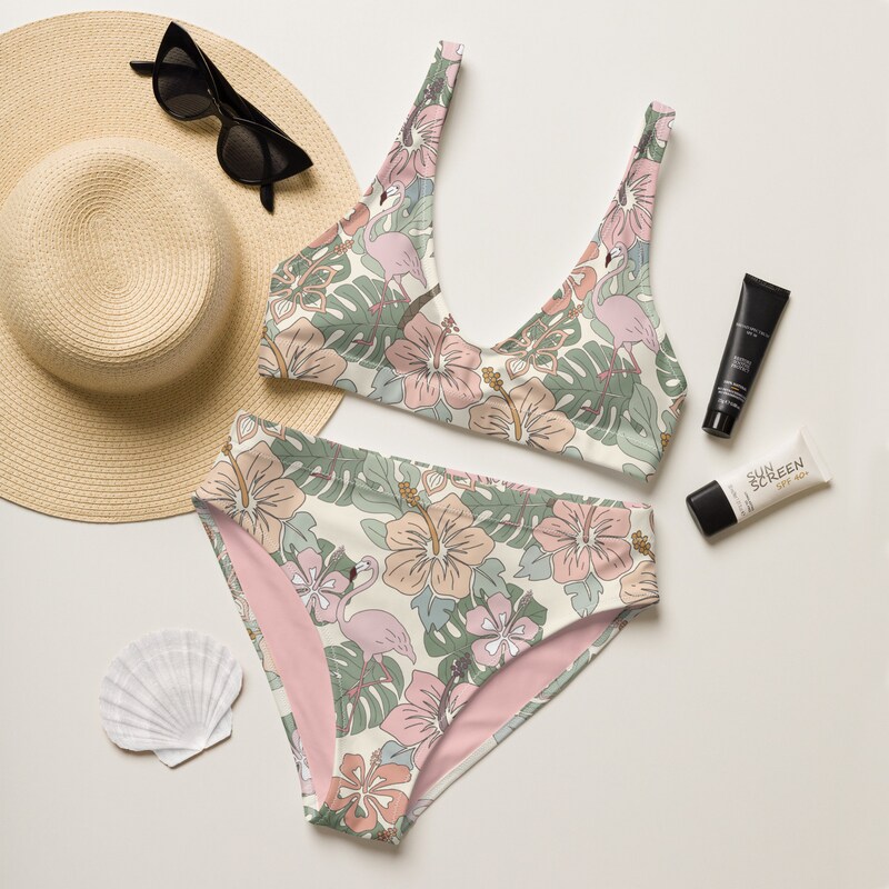 Flower Tulip Bikini Set