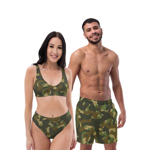 Camouflage swimwear