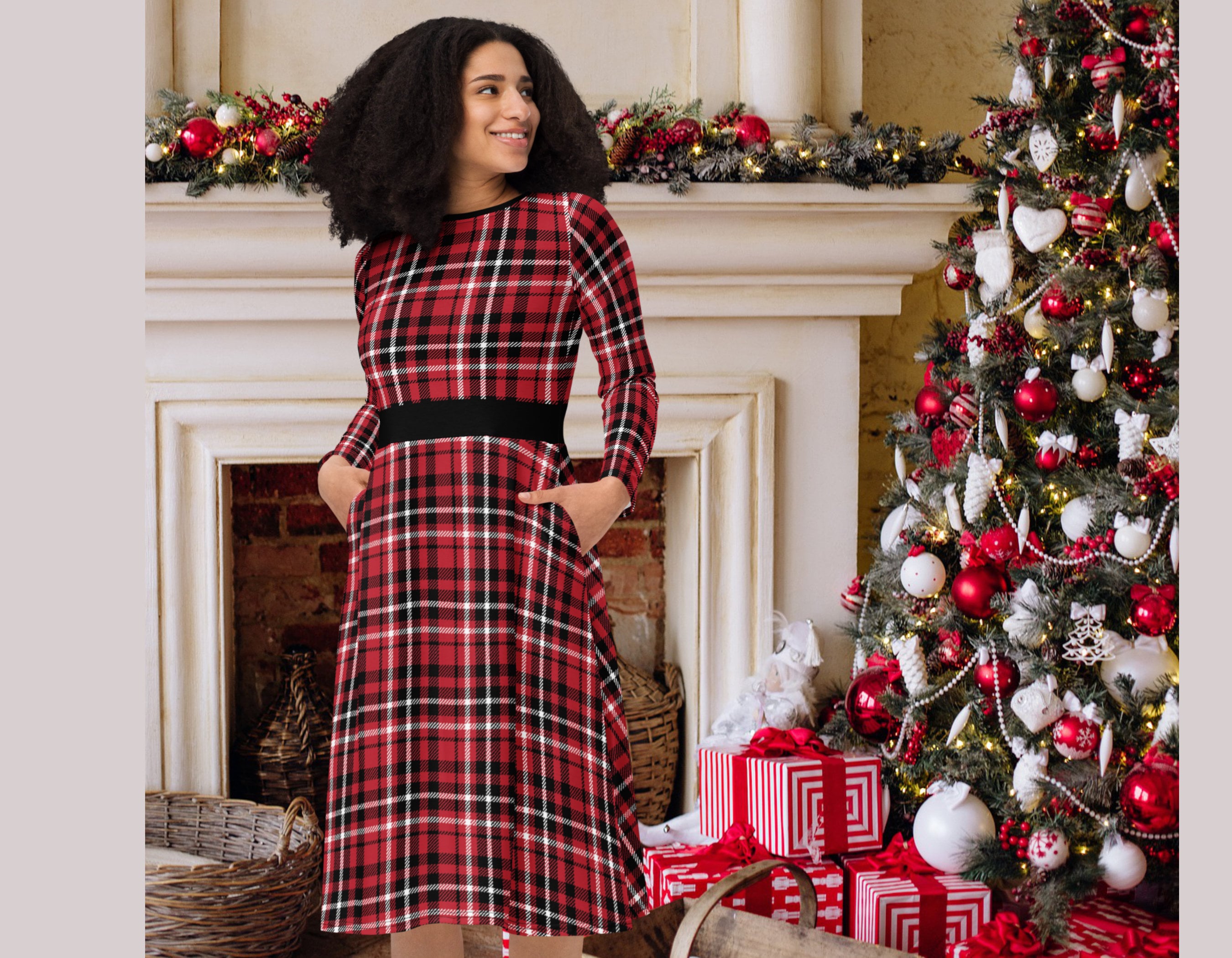Womens Christmas Dress - Etsy