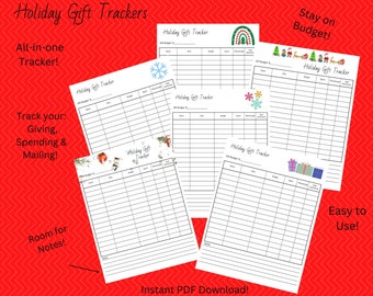 Holiday Budget Planners & Gift Trackers2