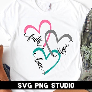 Free Free 287 Faith Hope Love Heart Svg SVG PNG EPS DXF File