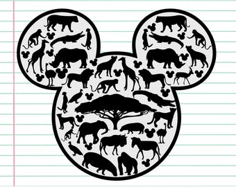 Download Disney Animal Kingdom Svg Etsy
