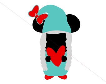 Download Mickey Head Gnome Etsy