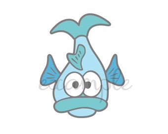 Download Cartoon Fish Svg Etsy