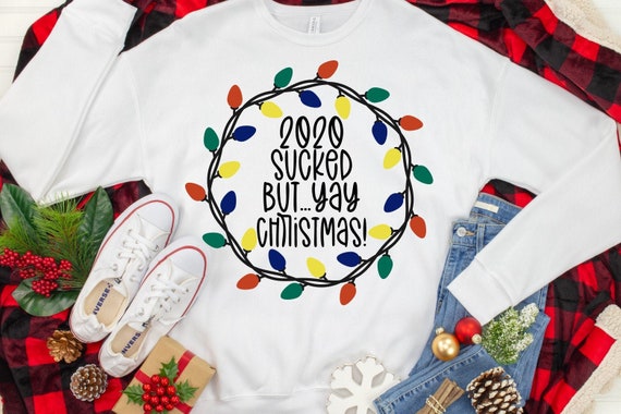Download 2020 Sucked By Yay Christmas Svg Png Studio 3 Funny Quarantine Etsy