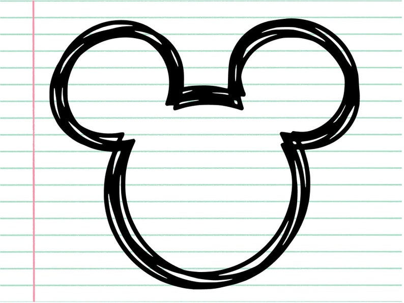 Free Free 234 Disney Outline Svg SVG PNG EPS DXF File