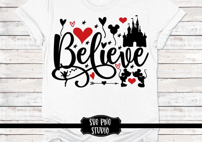 Download Disney Believe svg Disney Believe PNG Valentine's Day svg ...