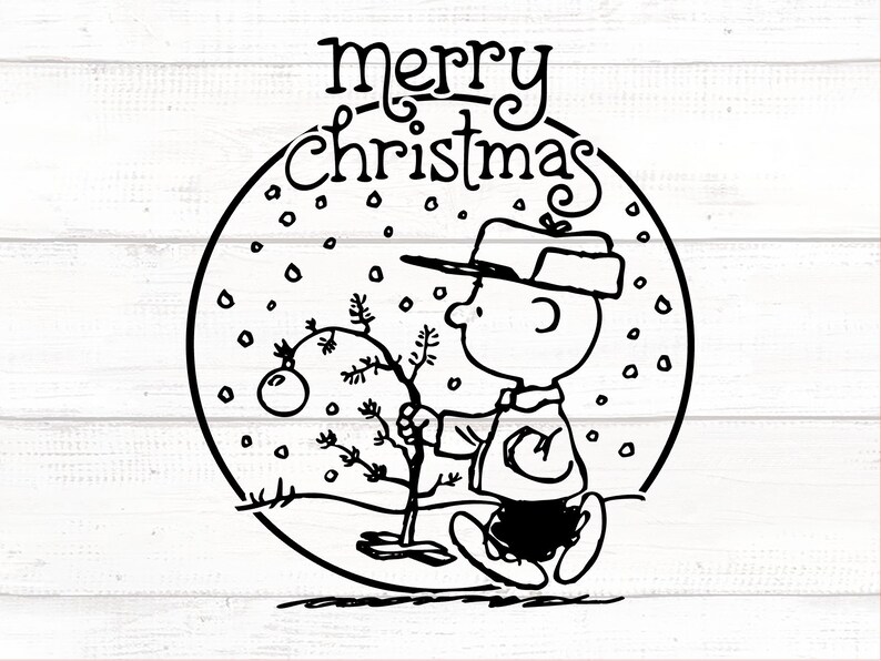 Download Inspired by Charlie Brown SVG Digital Cut File Nativity ...