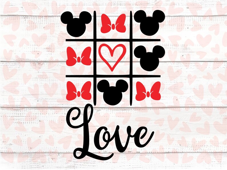 Download Disney Valentine's Day svg Disney Valentine svg PNG hearts ...