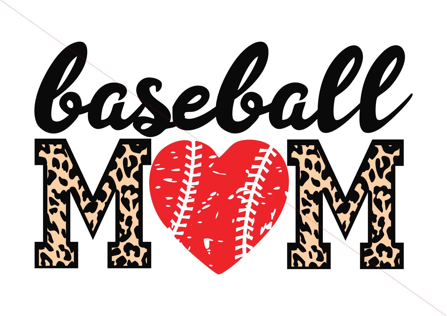Download Baseball Mom svg png studio 3 Baseball svg cheetah print svg | Etsy