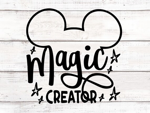 Download Magic Creator Svg Png Studio3 Clipart Digital Download Mickey Etsy