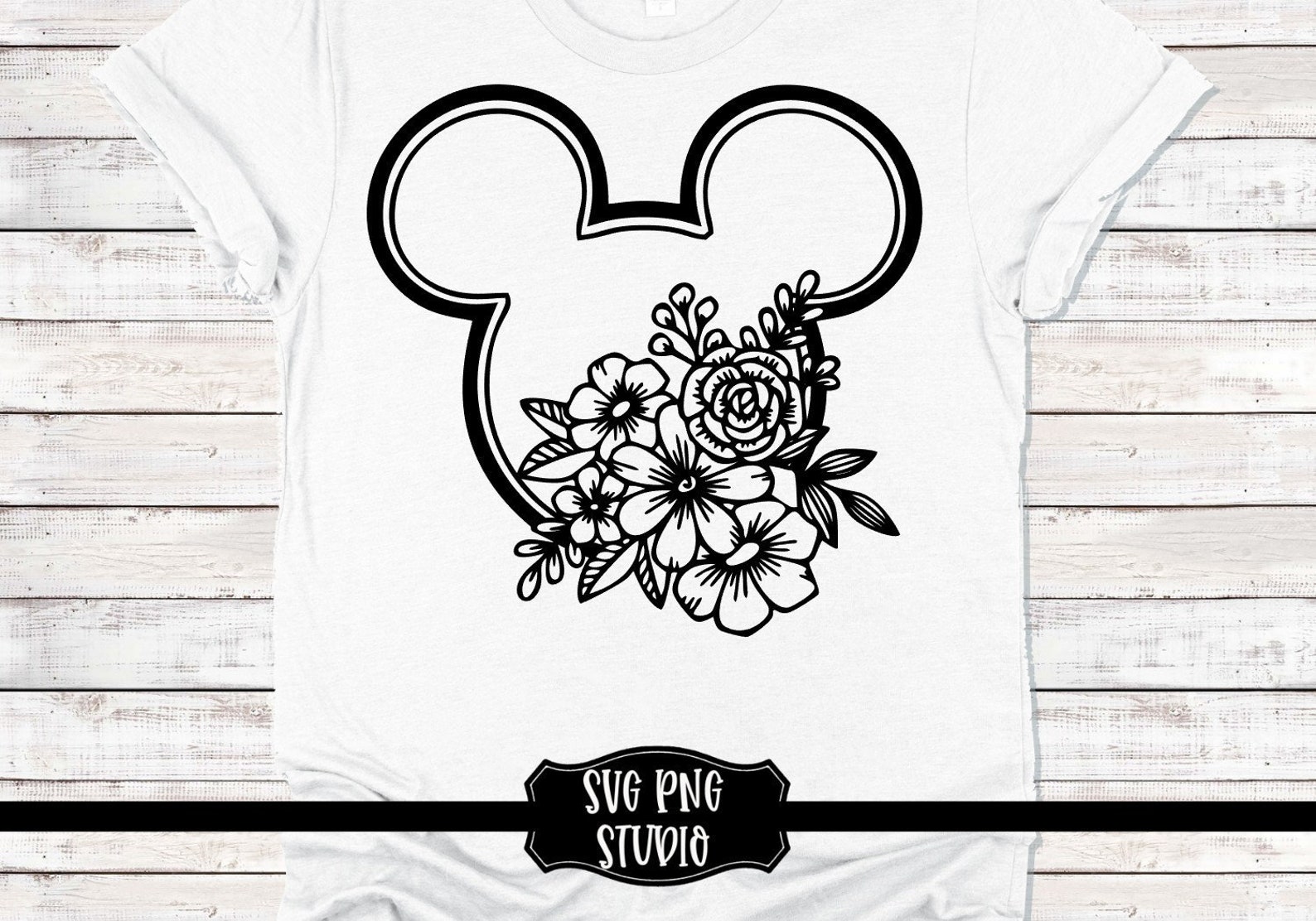 Disney Valentine's Day svg Disney Flower svg PNG Spring | Etsy