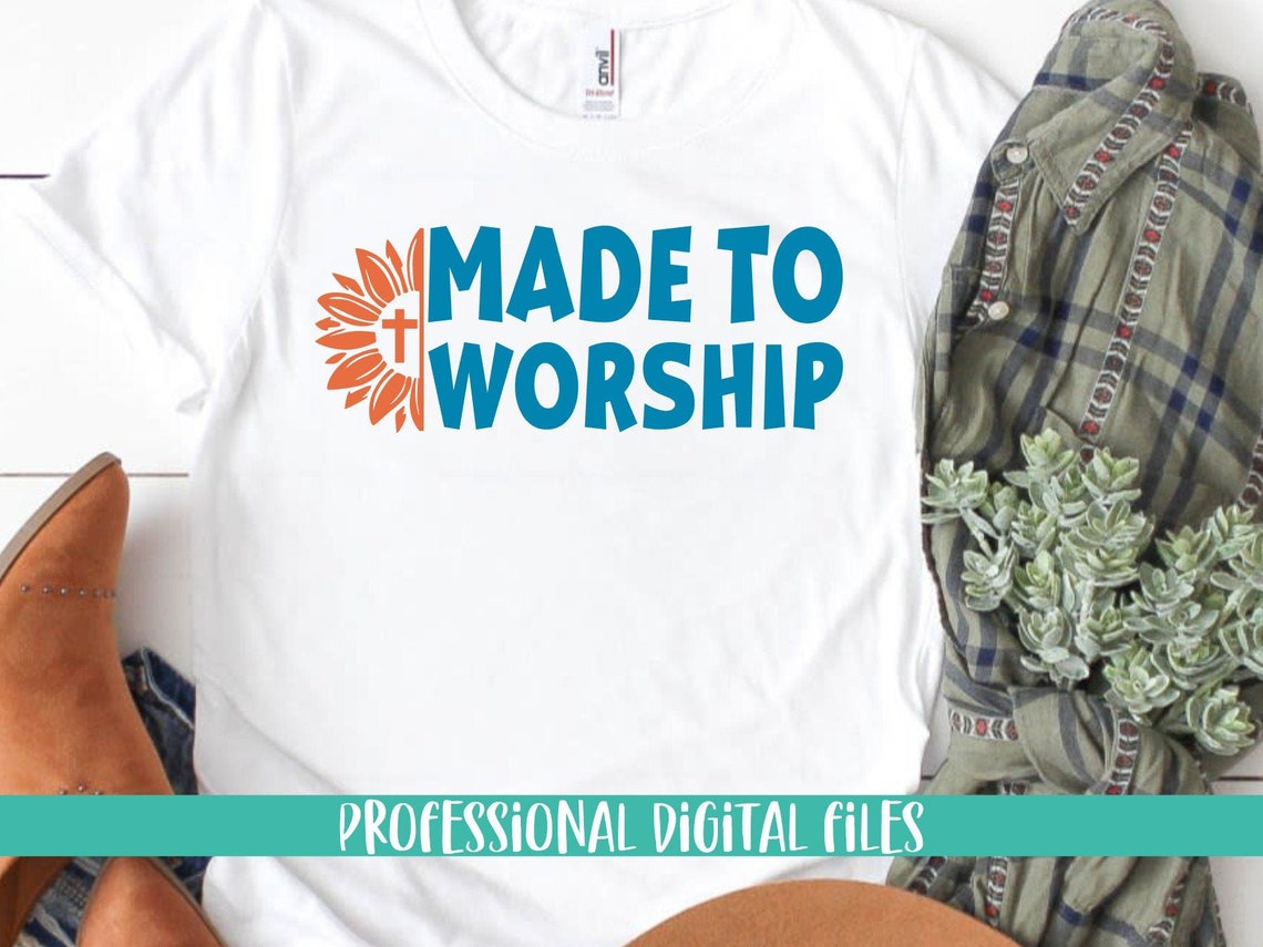 Download Made to Worship sunflower svg png studio 3 image rainbow ...