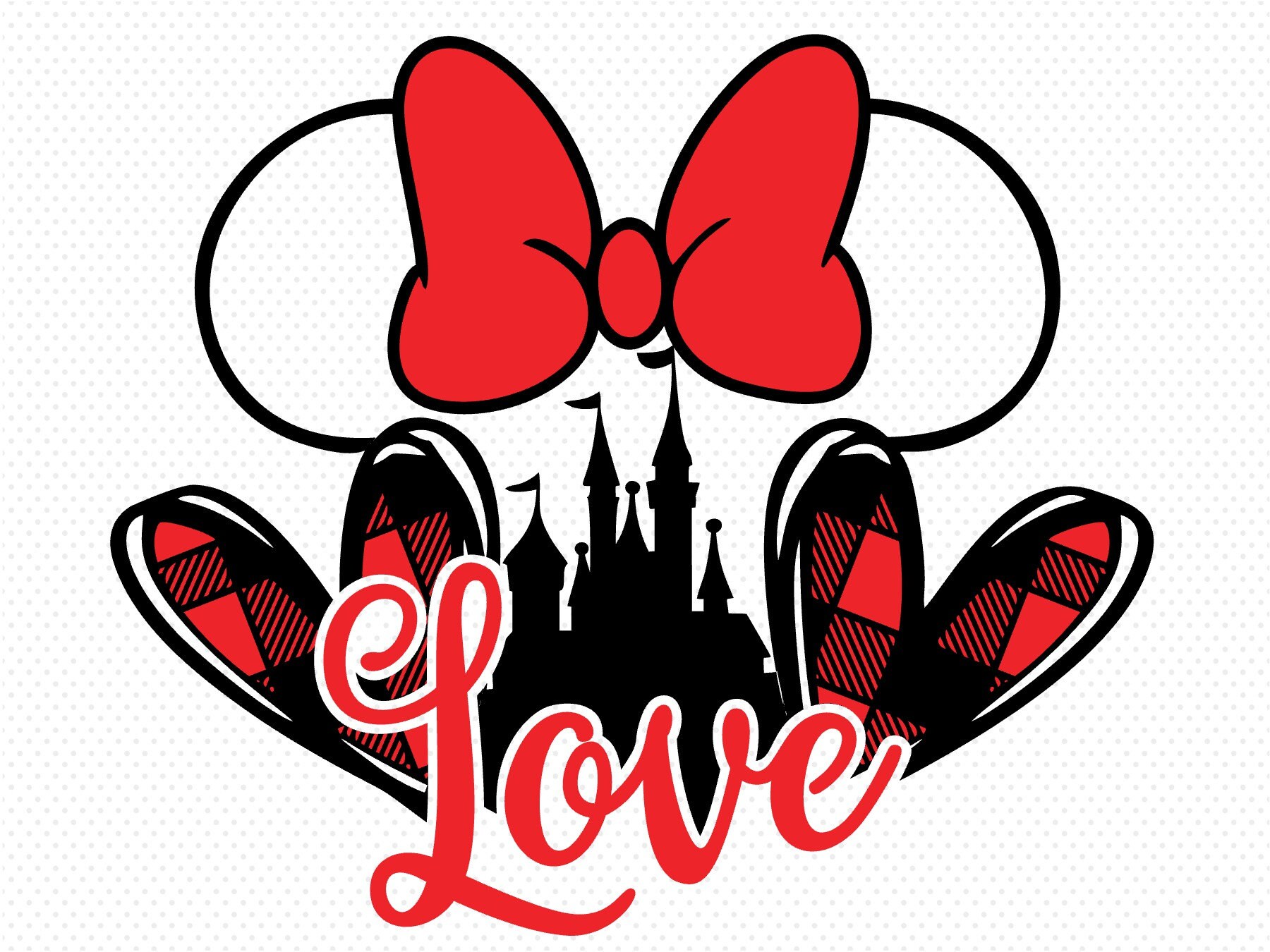 Disney Valentine's Day svg Disney Forever svg PNG hearts | Etsy