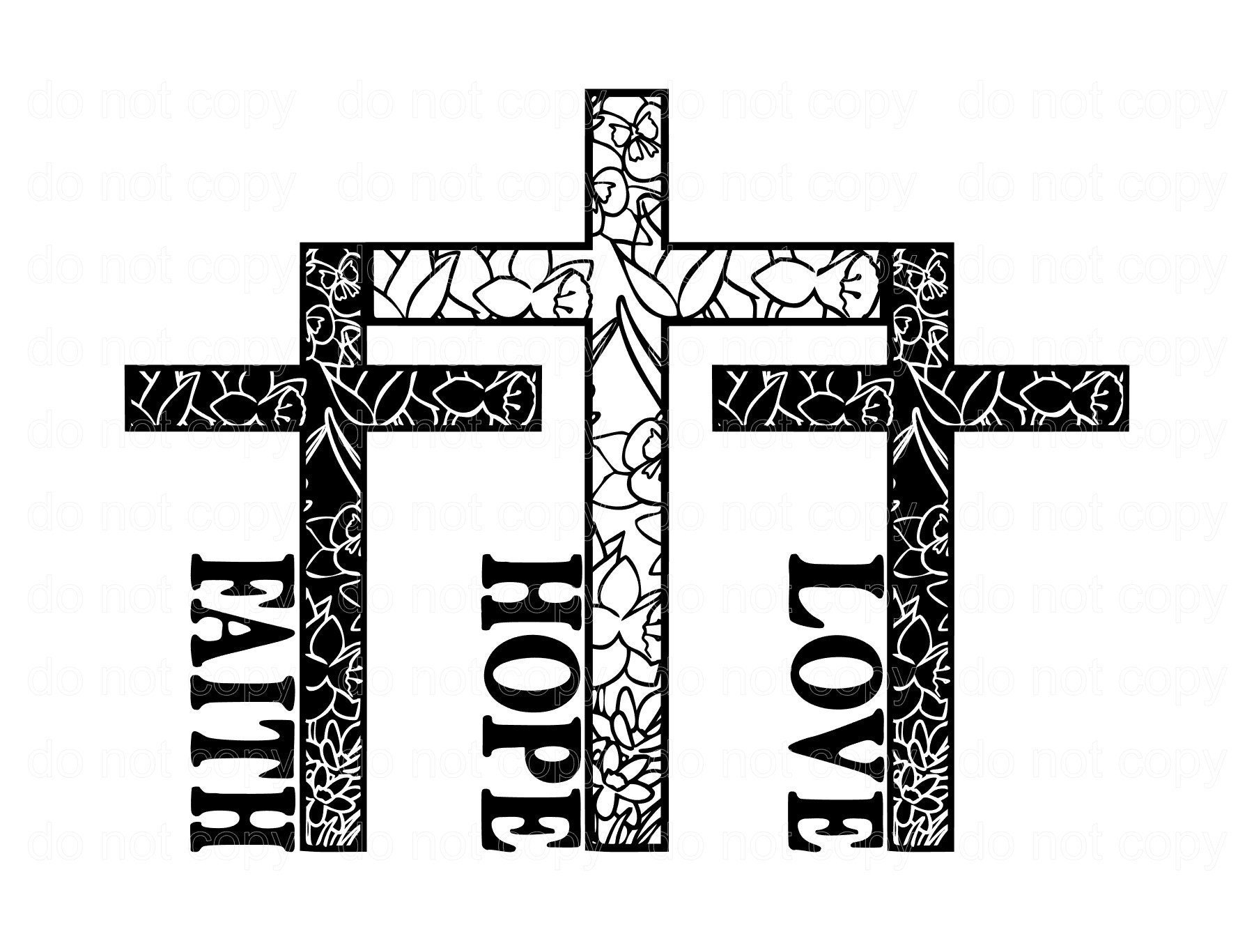 Easter cross svg Png svg studio3 cut file gital download | Etsy