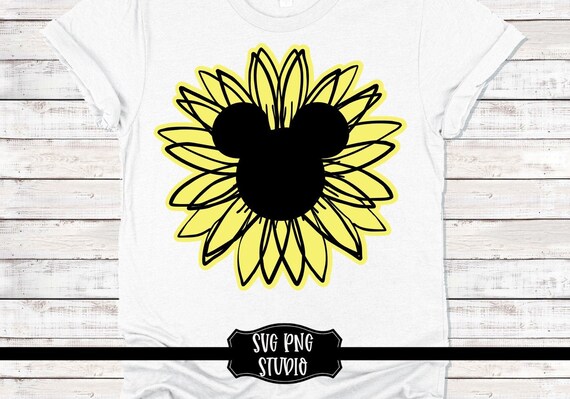Free Free 185 Mickey Mouse Sunflower Svg SVG PNG EPS DXF File