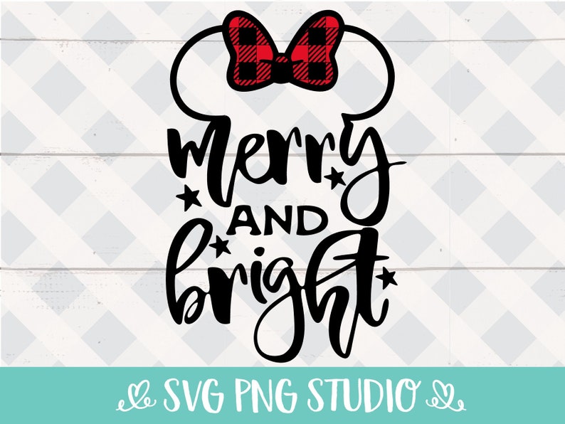 Download Merry and Bright svg Inspired by Disney svg Disney ...