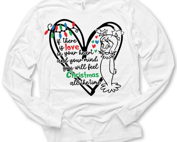 Download Christmas Love In Your Heart Svg Png Inspired By Grinch Svg Etsy